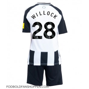 Newcastle United Joe Willock #28 Hjemmebanetrøje Børn 2024-25 Kortærmet (+ Korte bukser)